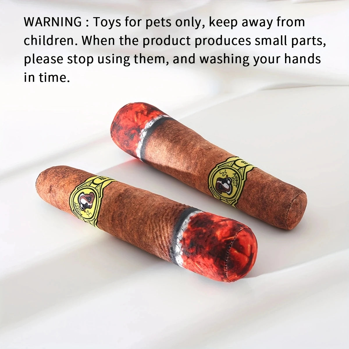 1Pc- Simulation Cigar Toy for pets