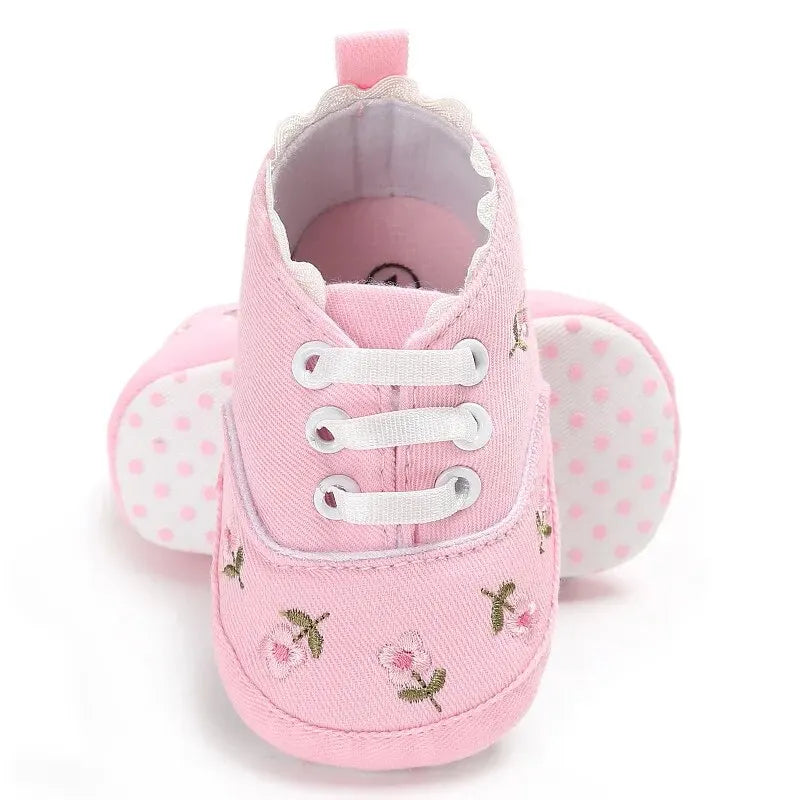 Newborn Baby Girl Summer Casual Canvas Shoes