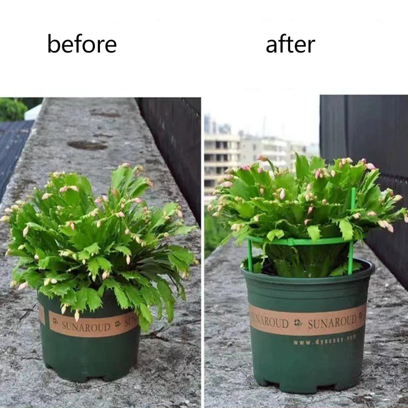 2/4Packs Plant Support Stake Garden Flower