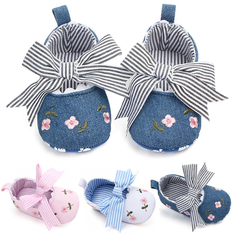 Baby Soft Sole Anti-slip Printed Shoes