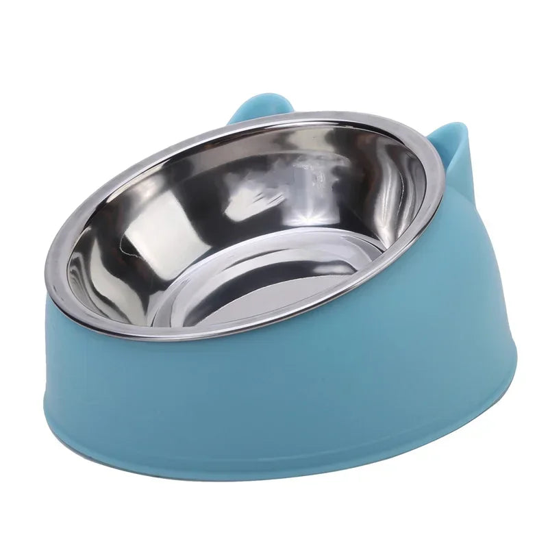 1Pc Pet Cat Food Feeding Bowl
