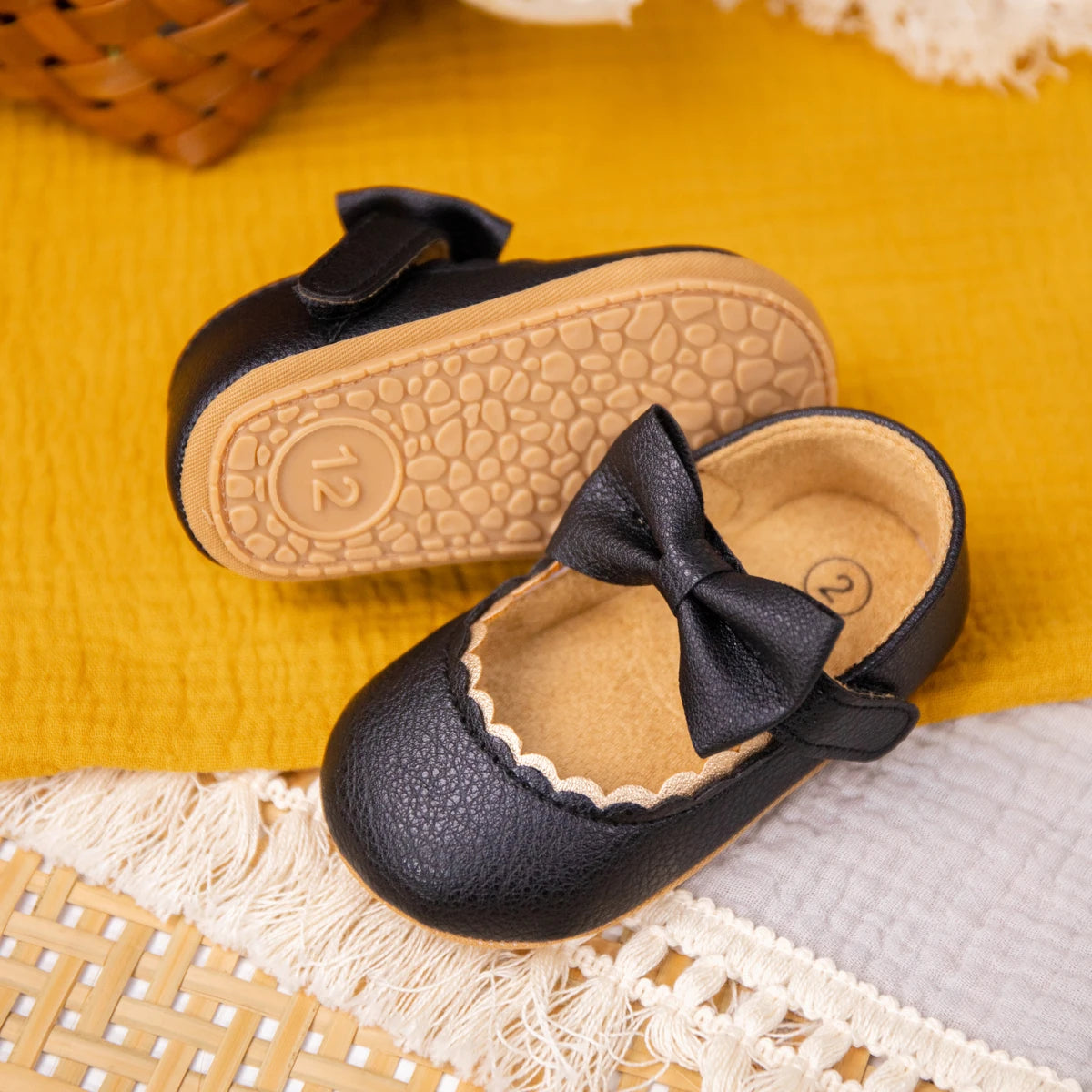 Retro Newborn Walking Baby Shoes
