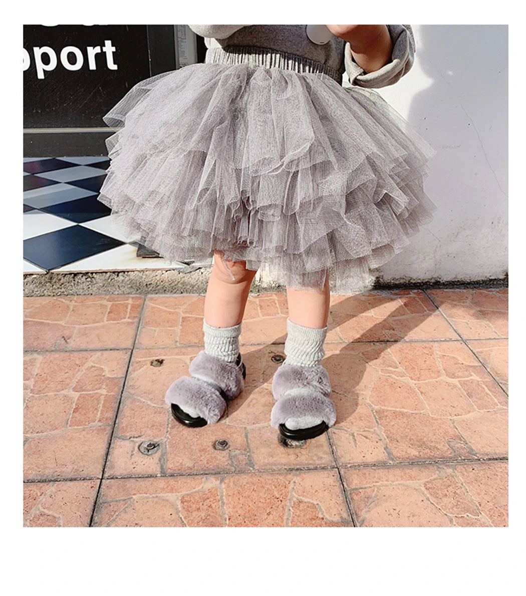 Little Girls Ballet Dance Kids Party/birthday Skirt