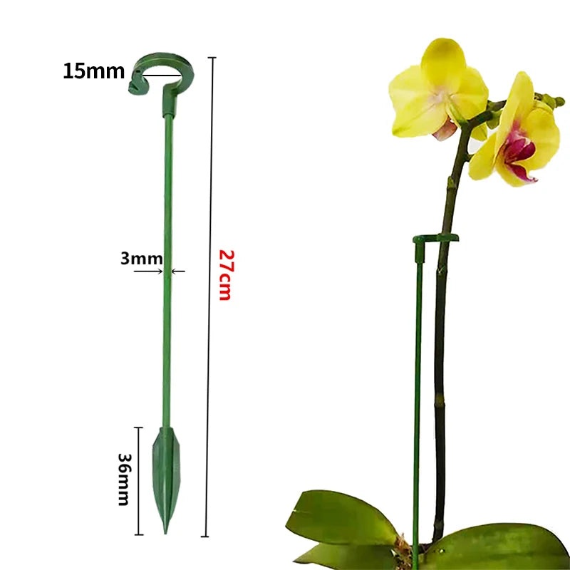 2/5/10pcs Plastic Plant Supports Flower Stand