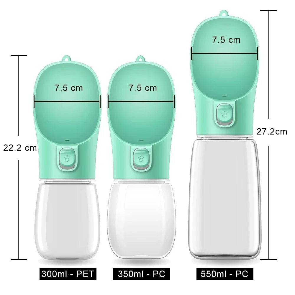Portable Pet Cat Dog Water Bottle Leakproof
