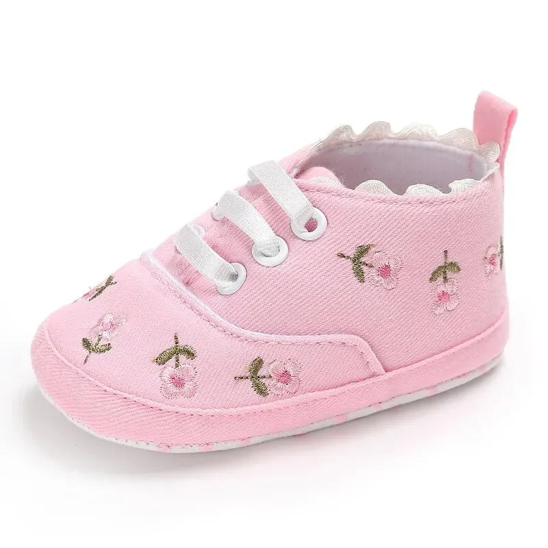 Newborn Baby Girl Summer Casual Canvas Shoes