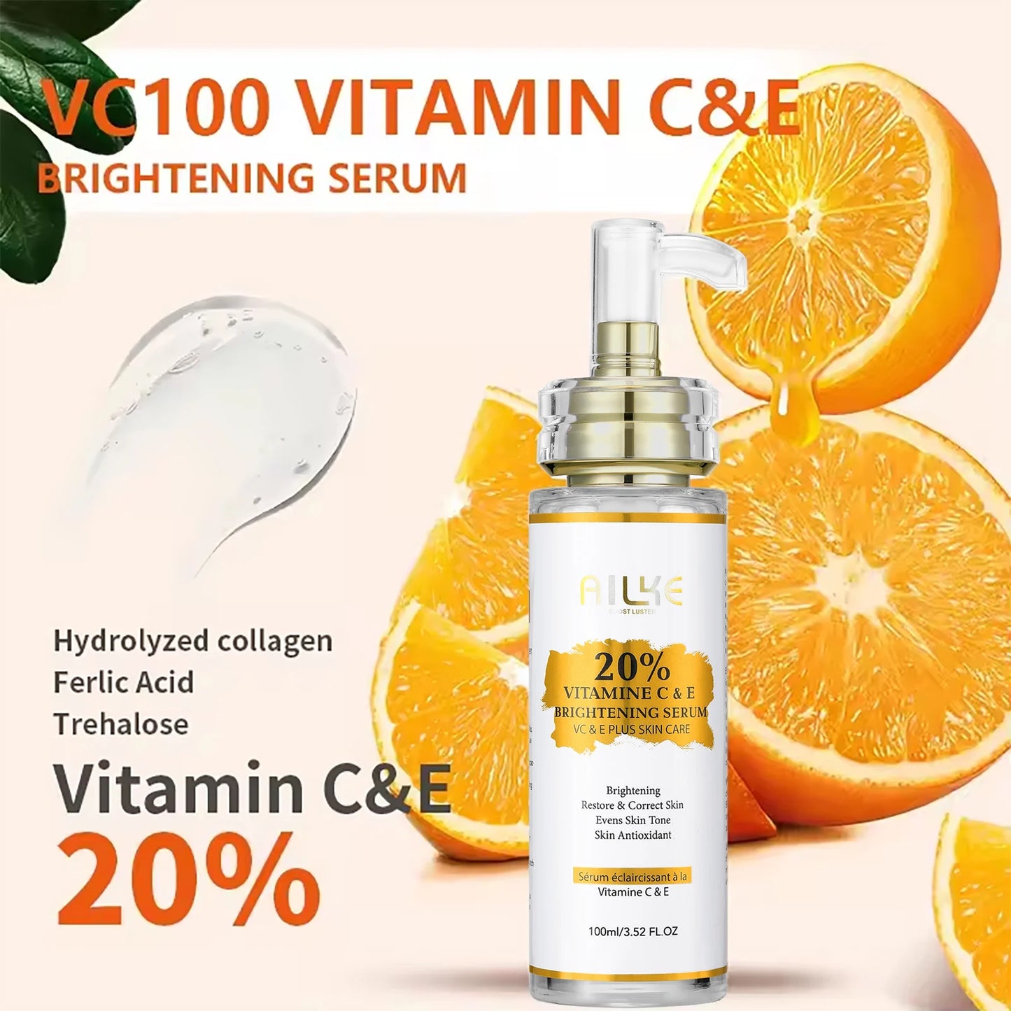 Vitamin C Skin Care Set, with Lightening Body Lotion