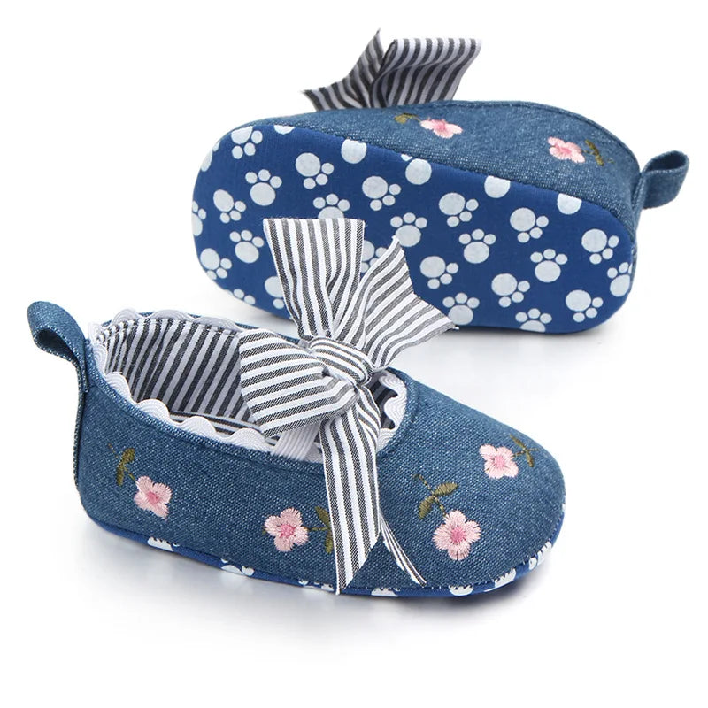Baby Soft Sole Anti-slip Printed Shoes