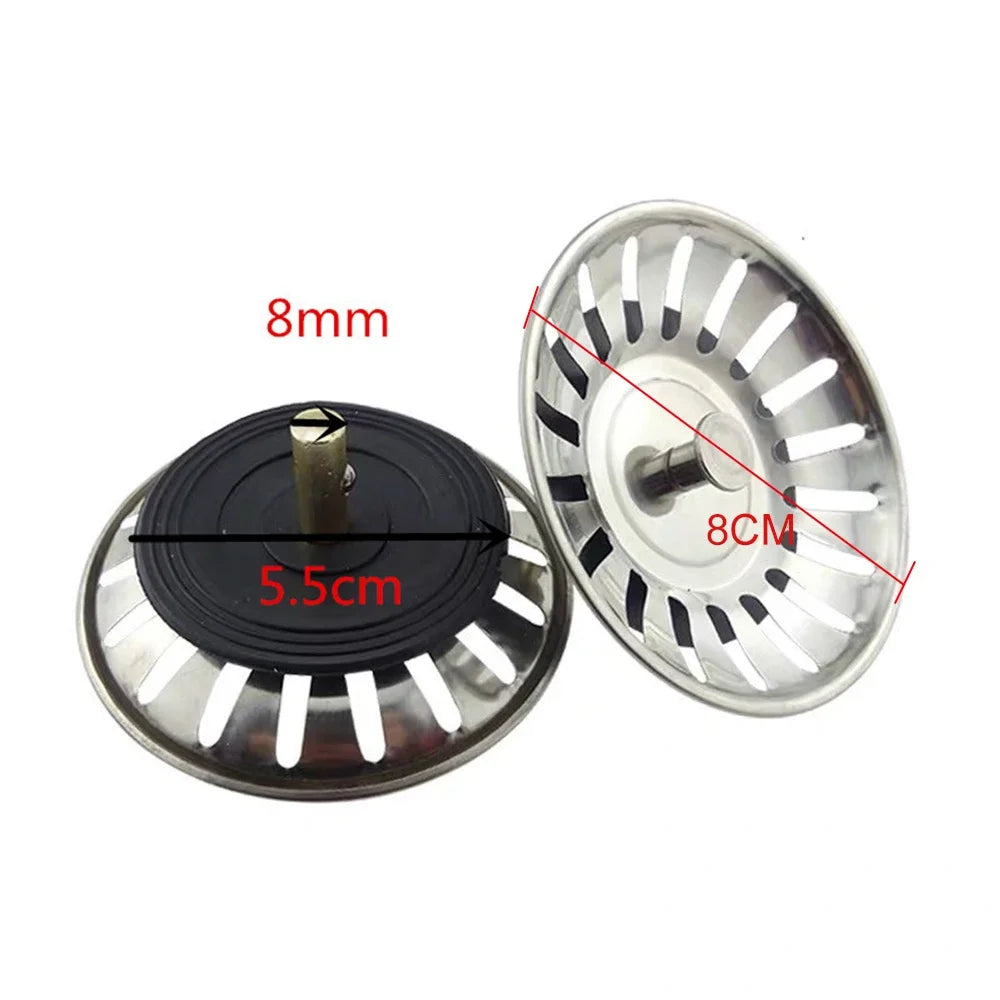 Kitchen Sink Sewer Strainer Basin Drain Stopper