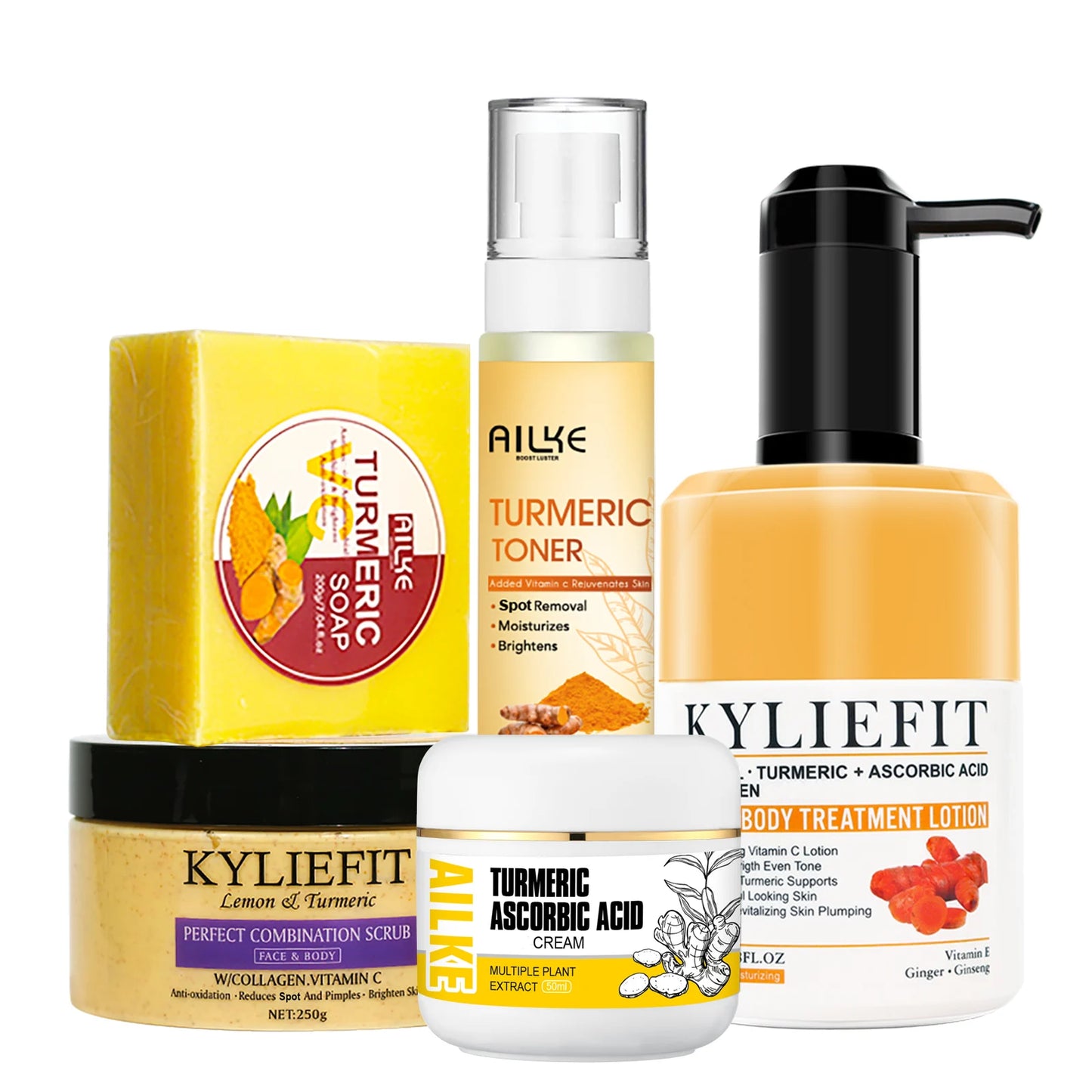 Organic Turmeric Skin Care Set