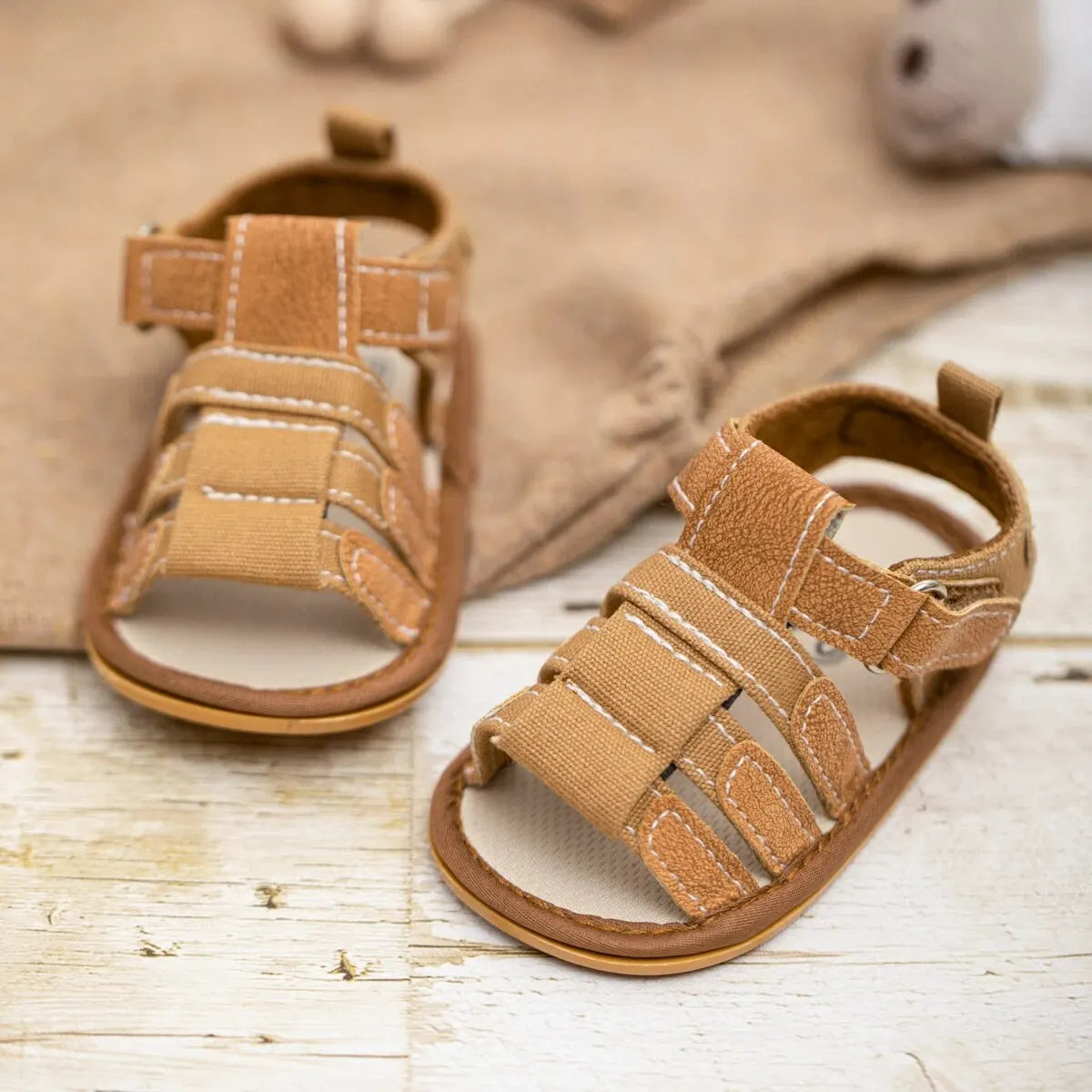Summer Casual Non-slip Rubber Sole Baby Shoes