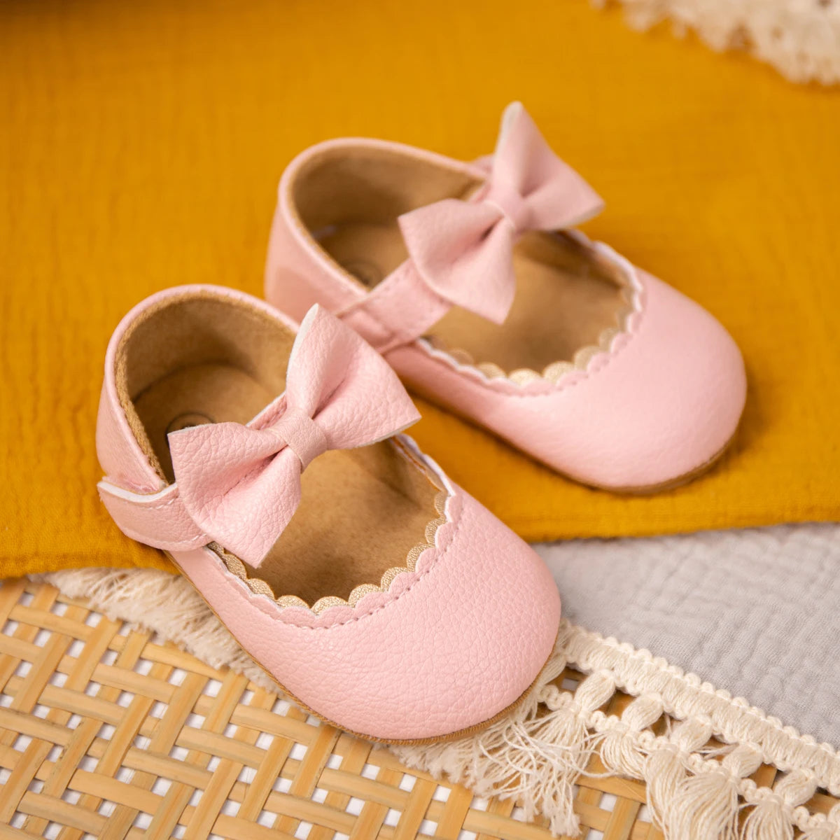 Retro Newborn Walking Baby Shoes