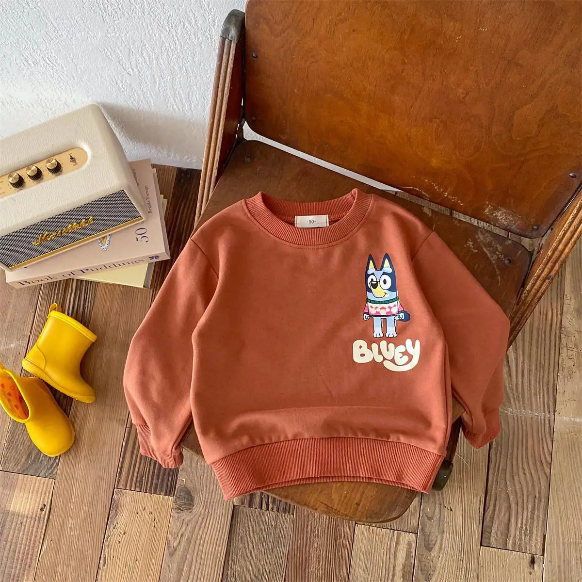 Fashion Cartoon Printed Children Hoodies