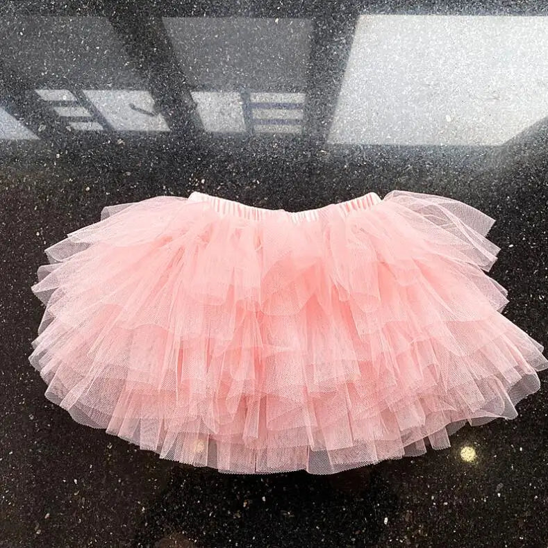 Little Girls Ballet Dance Kids Party/birthday Skirt