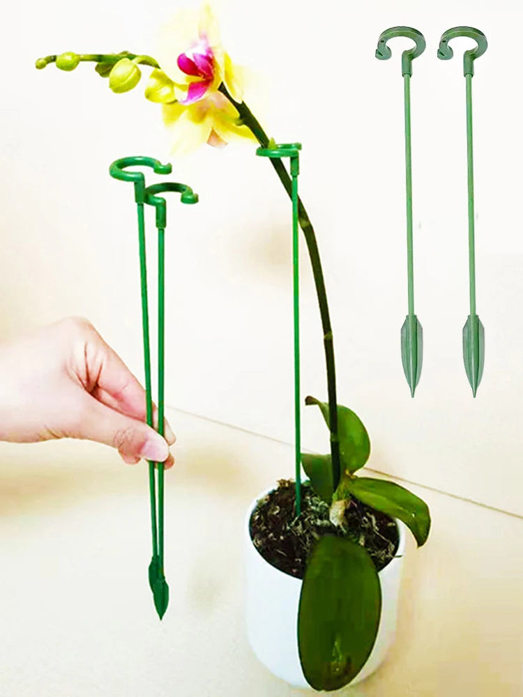 2/5/10pcs Plastic Plant Supports Flower Stand