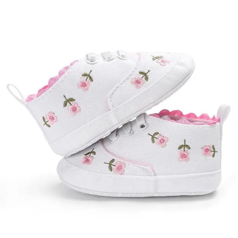 Newborn Baby Girl Summer Casual Canvas Shoes