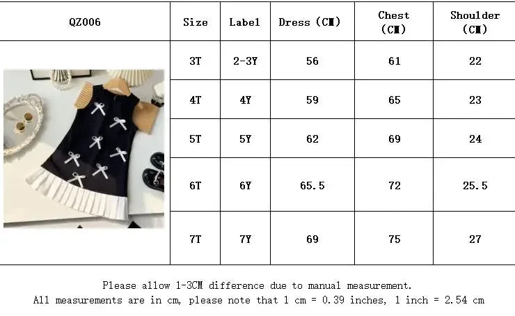 Black Bow Decoration Princess Dresses
