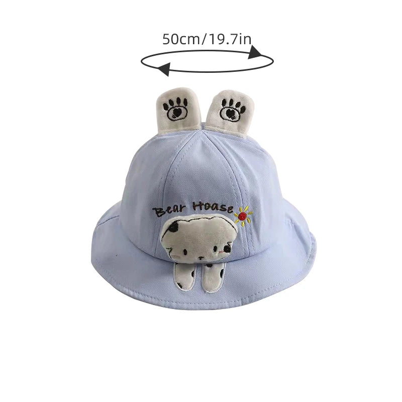 Cartoon Animal Ears Baby Bucket Hat