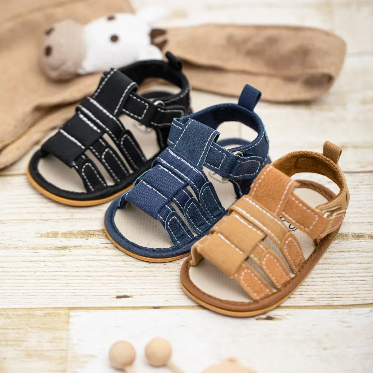 Summer Casual Non-slip Rubber Sole Baby Shoes