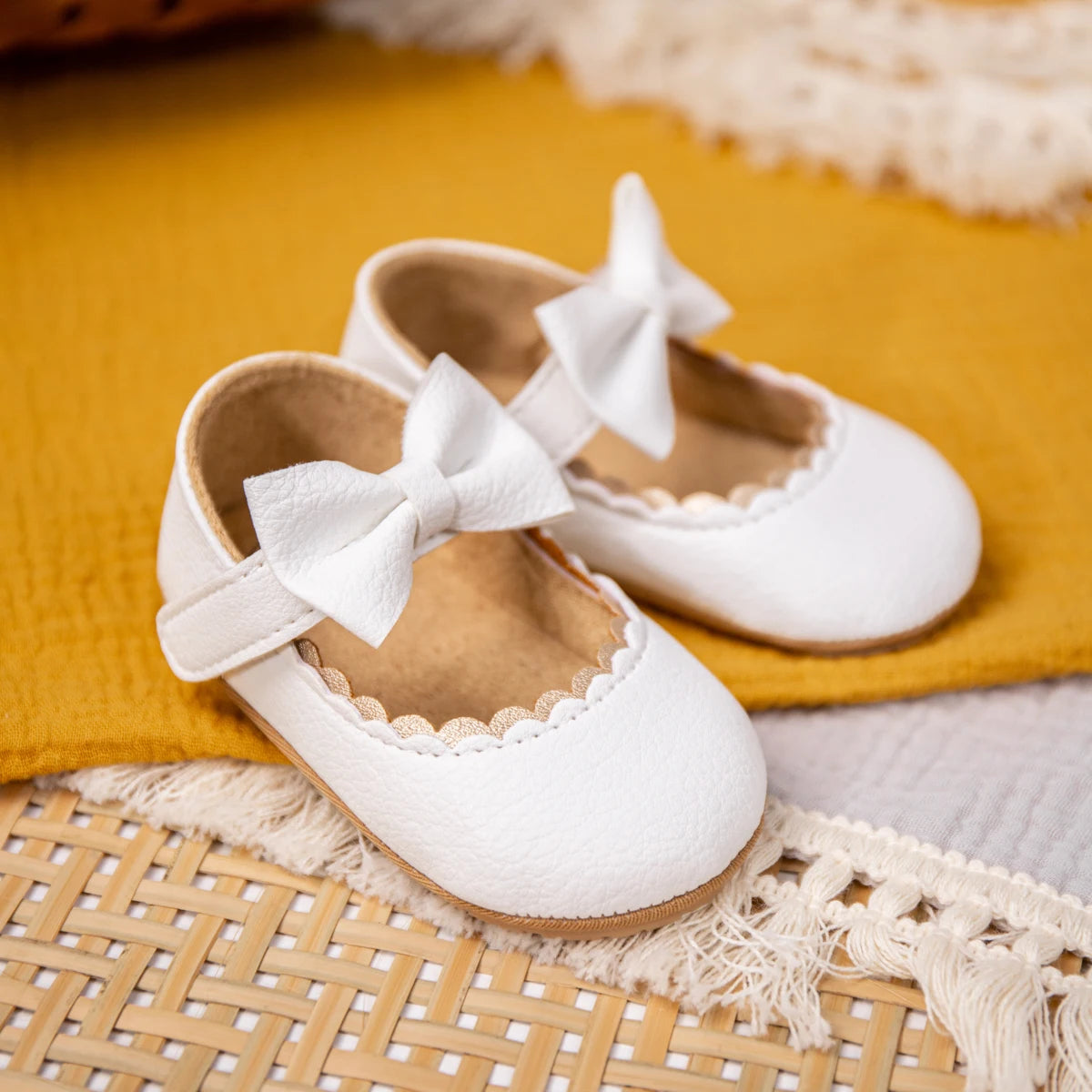 Retro Newborn Walking Baby Shoes