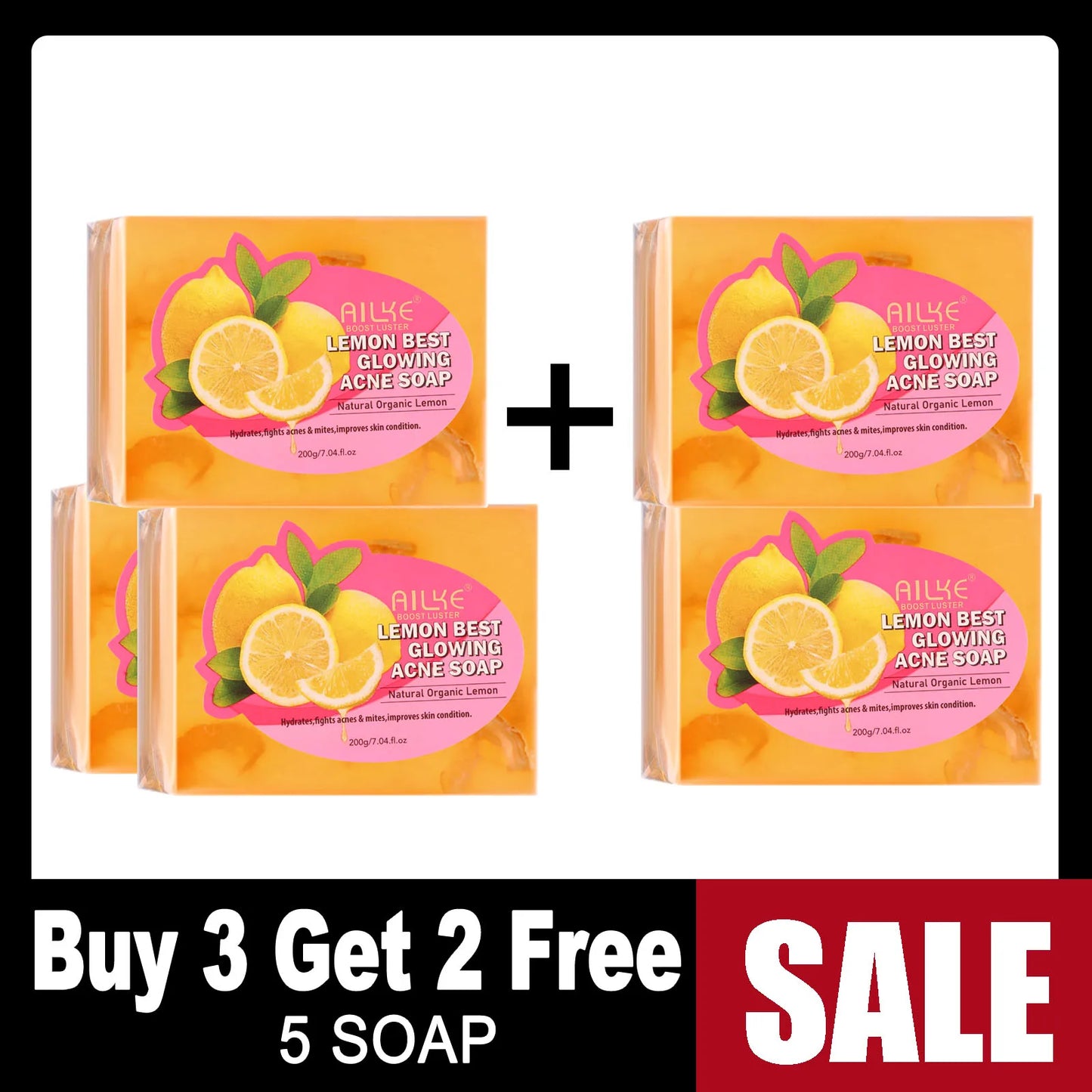 Organic Skin Brightening Set, Whitening Lotion