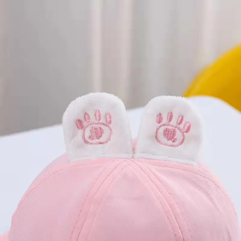 Cartoon Animal Ears Baby Bucket Hat