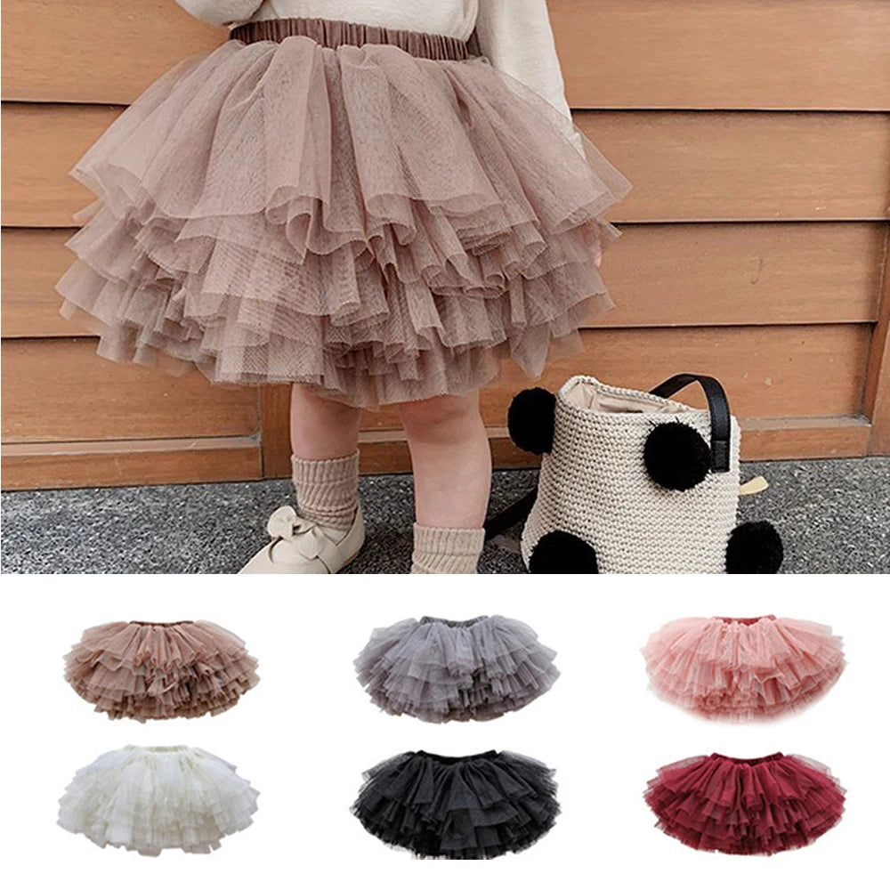 Little Girls Ballet Dance Kids Party/birthday Skirt