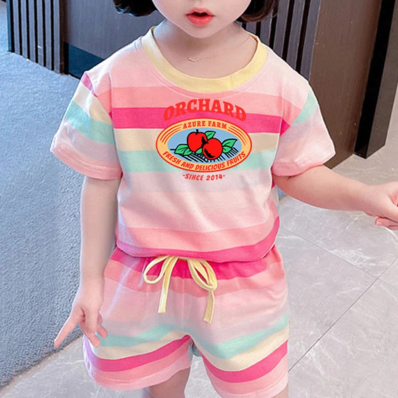 Cute Hello Kitty Summer Clothing Sets