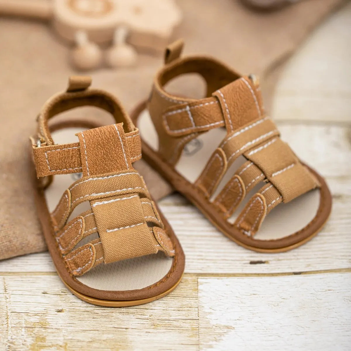 Summer Casual Non-slip Rubber Sole Baby Shoes