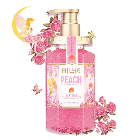 Women Body Wash Peach Shower Gel