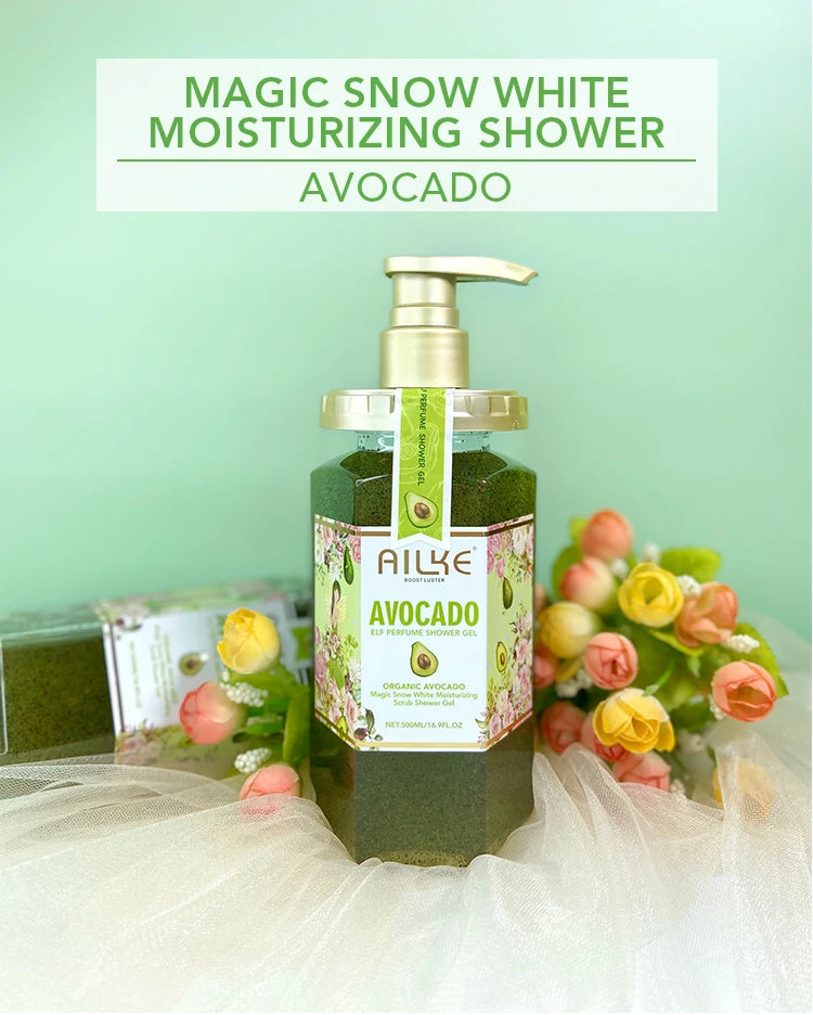 Women Body Wash Skin Care  Scrub Shower Gel