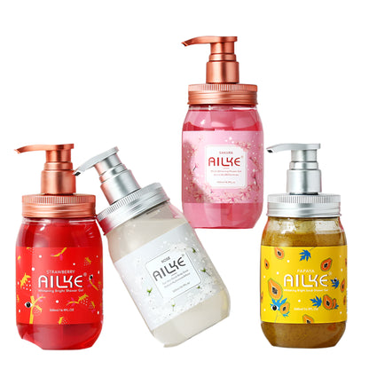 Whitening Brightening Scrub Fragrant Shower Gel