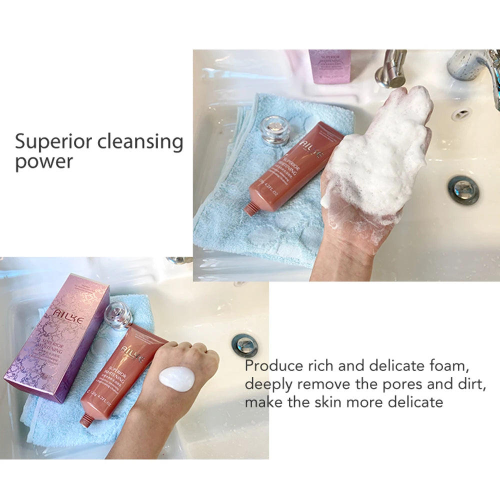 Women Brightening, Moisturizing Rose Facial Cleanser
