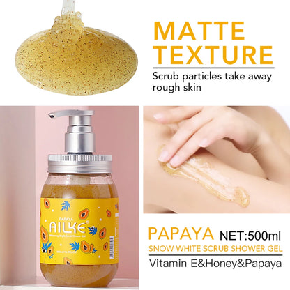 Women Body Wash Peach Shower Gel