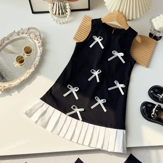 Black Bow Decoration Princess Dresses