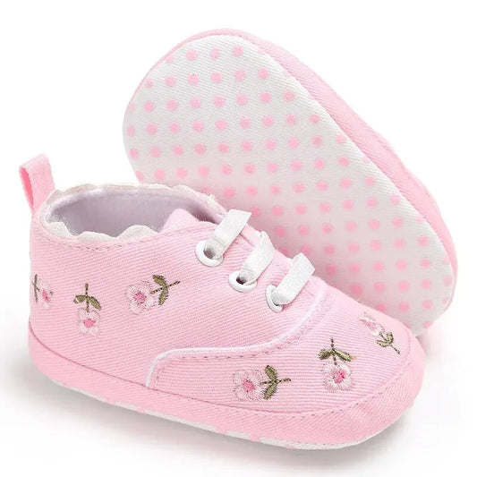 Newborn Baby Girl Summer Casual Canvas Shoes