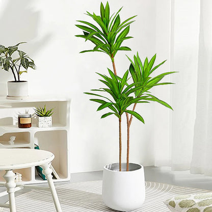 Large Artificial Tropical Plants Fake Green Leaves