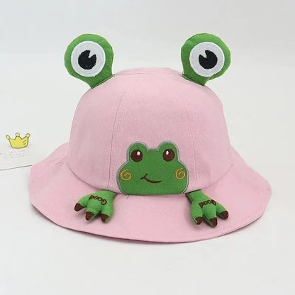 Cartoon Frog Baby Bucket Hat