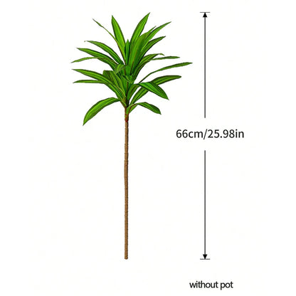 Large Artificial Tropical Plants Fake Green Leaves