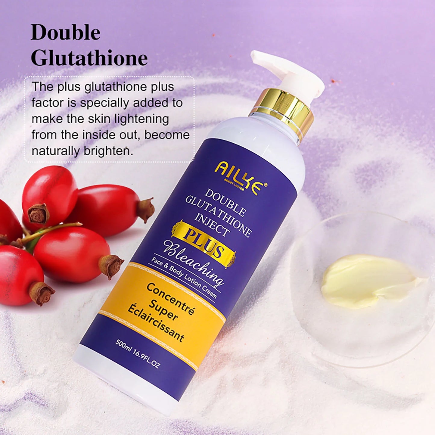 Glutathione PLUS Skin Care Set, Advanced Lightening Lotion