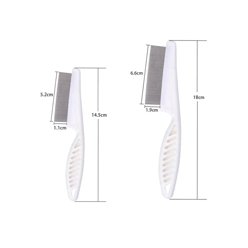 Flea Comb Dog Cat Hair Removal Brush