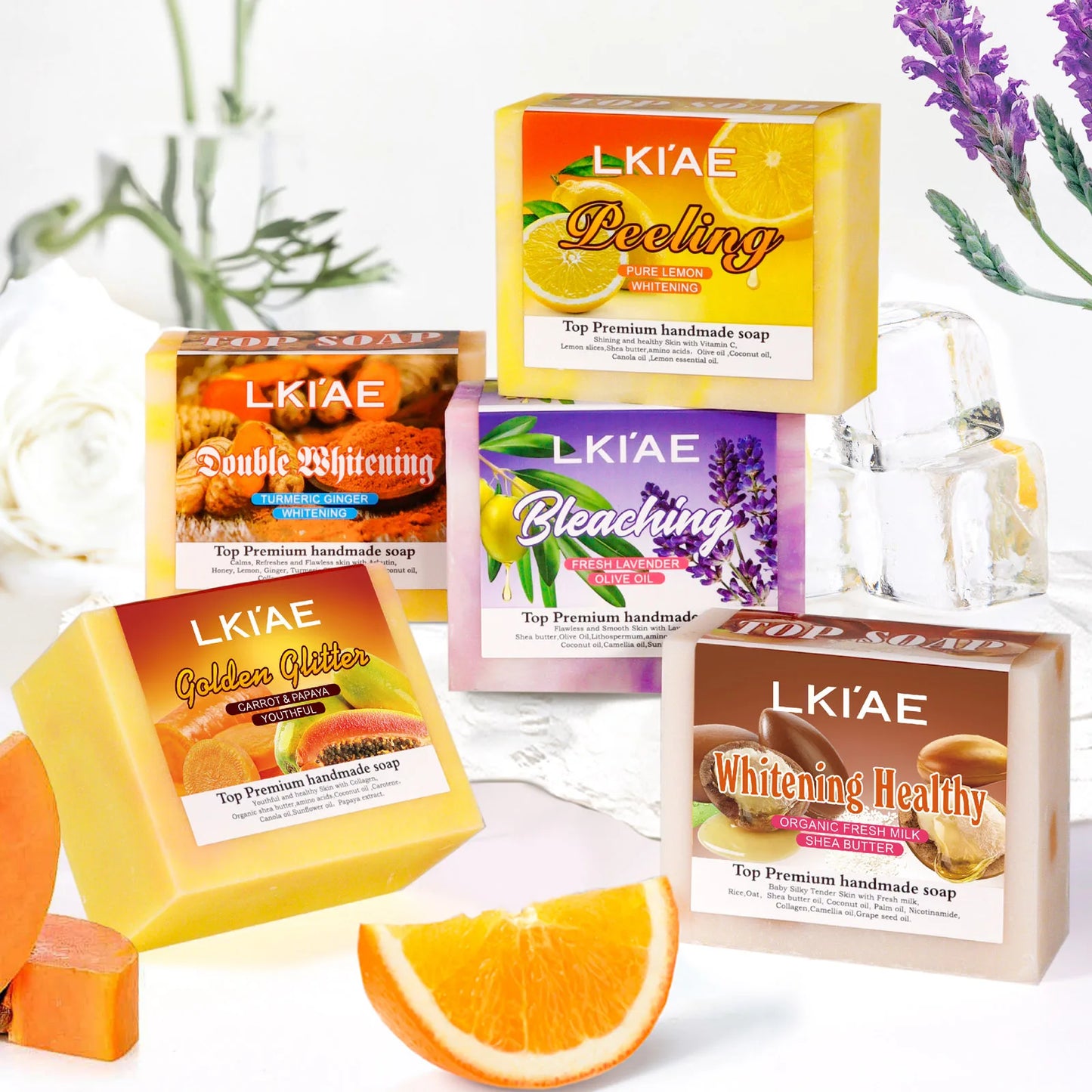 Face Organic Whitening Bar Handmade Soap For The Skin