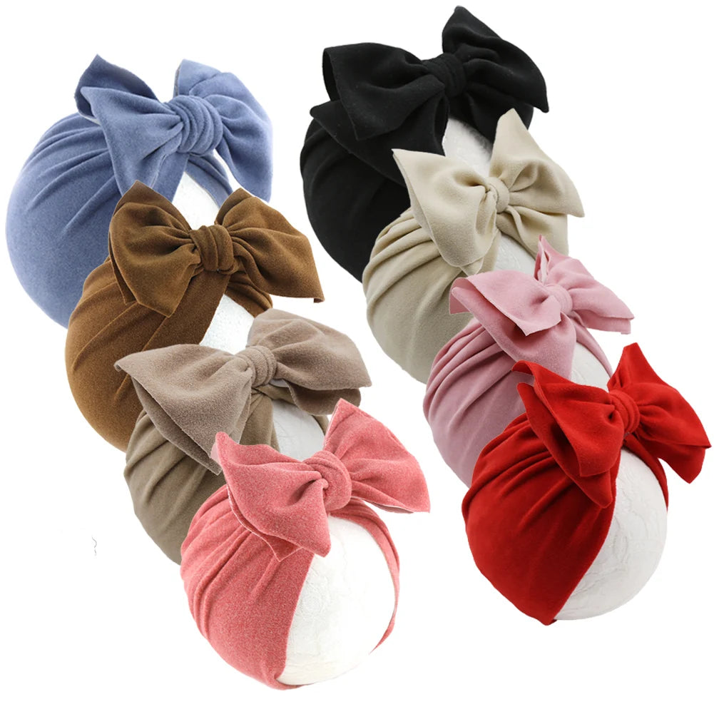 Winter Warm Baby Turban Hats