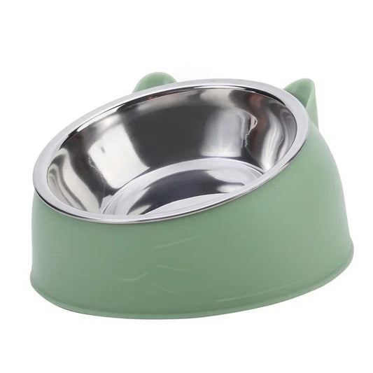 1Pc Pet Cat Food Feeding Bowl