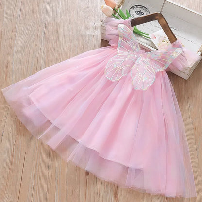 New Colorful Chiffon Baby Girl Princess Dress