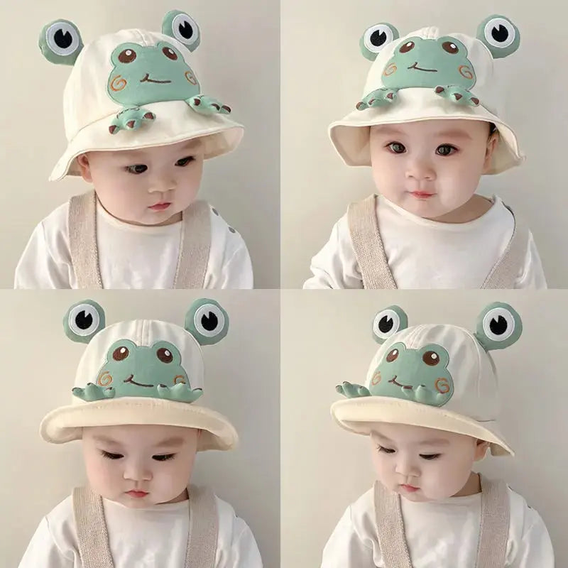 Cartoon Frog Baby Bucket Hat