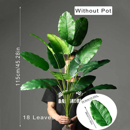 Large Artificial Plants Bird of Paradise Tree Tropical