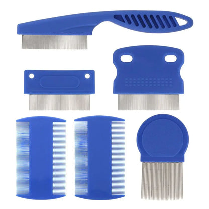Pet Flea Comb Stainless Steel Head Lice Comb