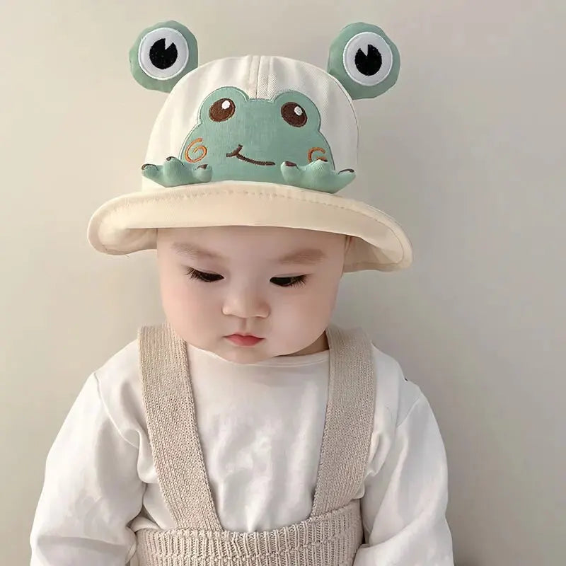 Cartoon Frog Baby Bucket Hat