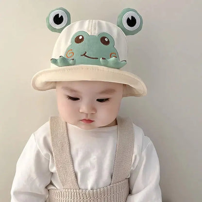 Cartoon Frog Baby Bucket Hat